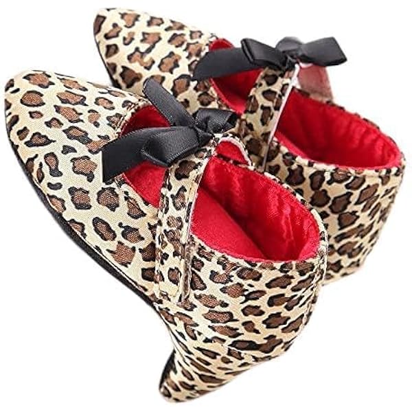 Amazon.com | Newborn Baby Girls Shoes Bowknot Soft Sole Crib